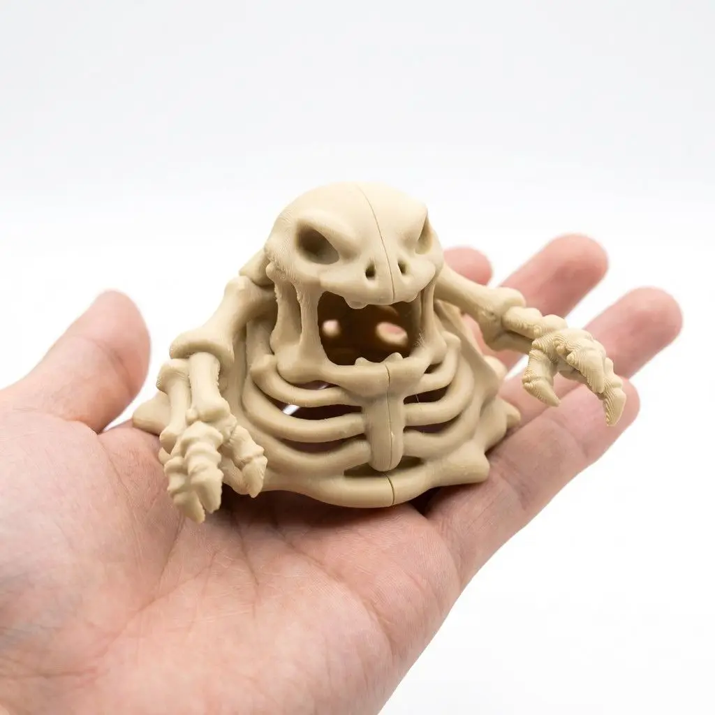 

3D Printed Pokemon Grimer Skeleton Figurine Unique Trendy Collectible Gift Desktop Decor Anime Statue Model