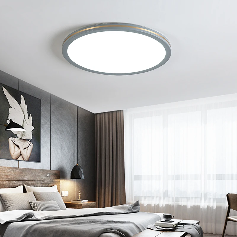 Simple LED Ceiling Light Ultra-thin Lights Bedroom Living Room Led Ceiling Lamp Aisle Hallway Entrance Living Balcony Lustres