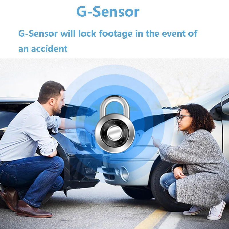 Видеорегистратор Full HD, 1080P, Wi-Fi и Android