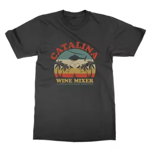 Catalina Wine Mixer t shirt funny step brothers film nerd top tee present gift