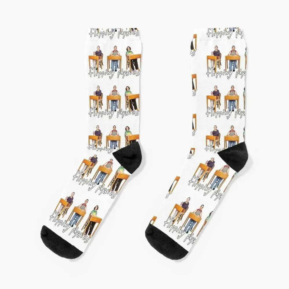 Flipping Physics - Billy, Bobby & Bo Socks colored cool heated man Socks For Men Women's