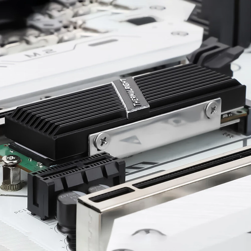 

Thermalright SSD Radiator Aluminum Alloy SSD Radiator Heat Sink with Thermal Pad Computer Accessories for M.2 NVME NGFF 2280