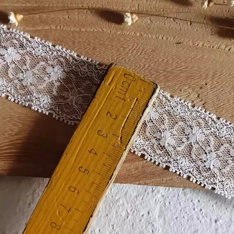 5 meters Hollow White Lace Accessories Ribbon Handmade Diy Decorative Materials