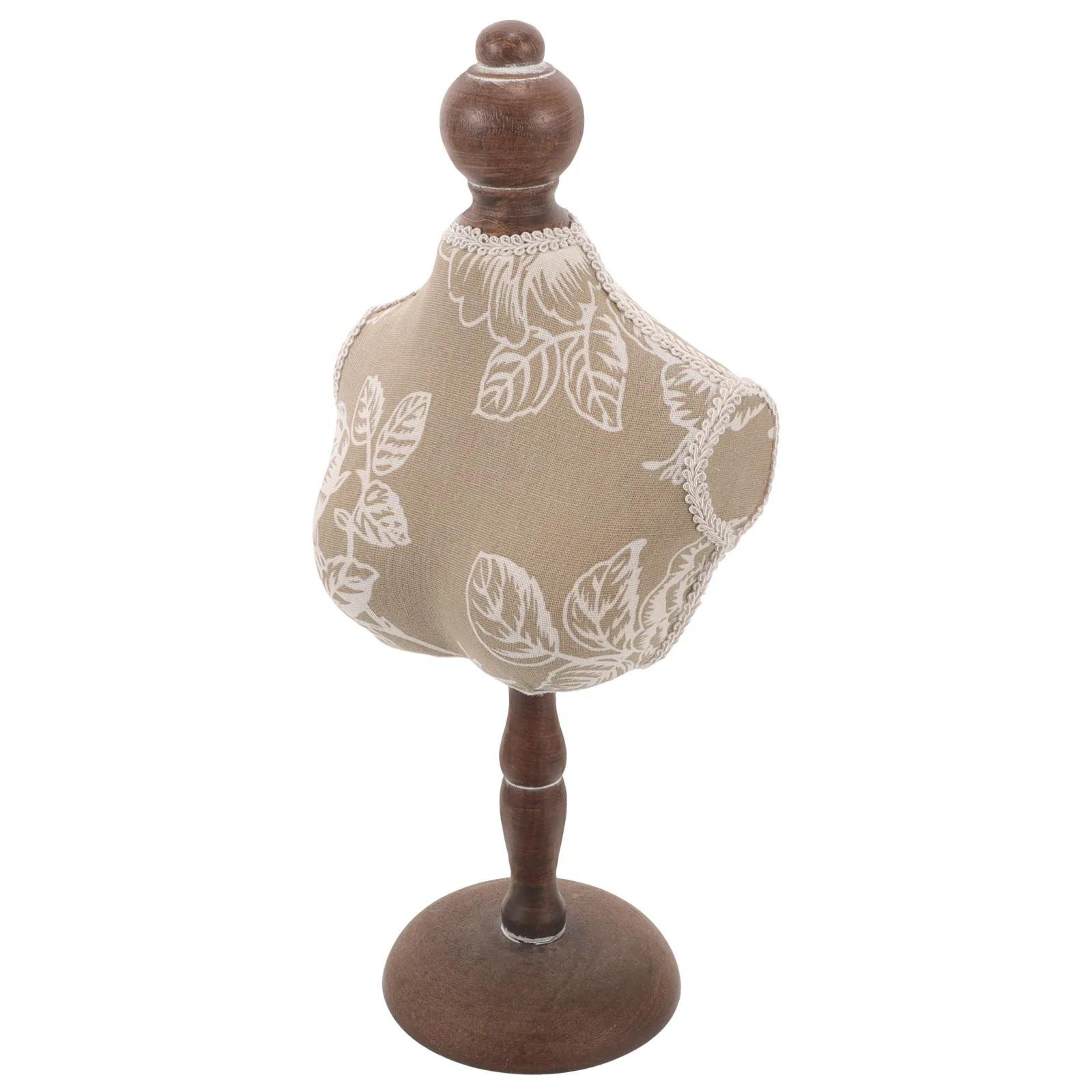 

Jewelry Display Stand Wooden Necklace Holder Vintage Mannequin Display Rack for Store Organizer Jewelry Mannequin