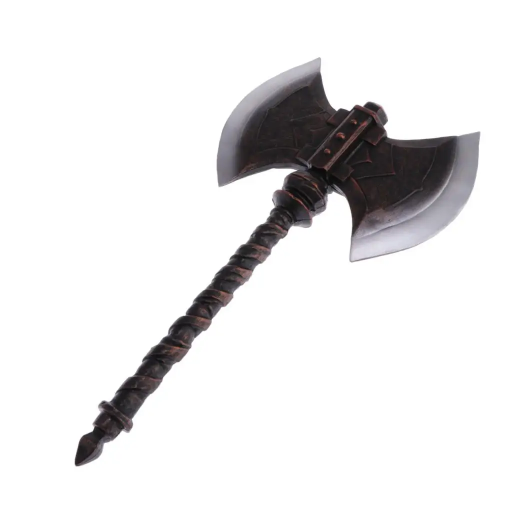 1/6 アクションフィギュアアクセサリー ABS樹脂製アクションフィギュア レトロバトルアックス