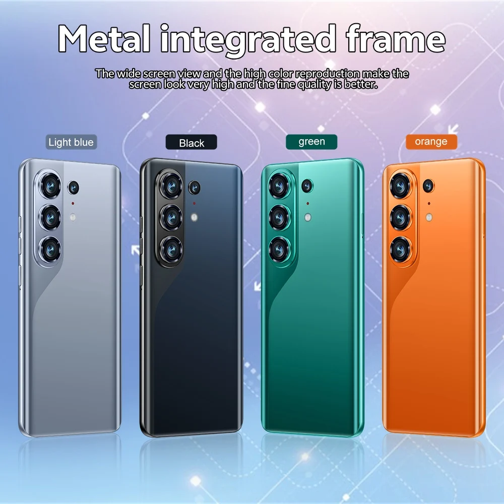 K-Touch C26 Ultra Mobile Phones Android 15 Smartphone 7.3 HD Cell Phone 22GB 2TB 8000mAh Face Unlock 5G Dual SIM 16+48MP Camera Cellphones For Men Women