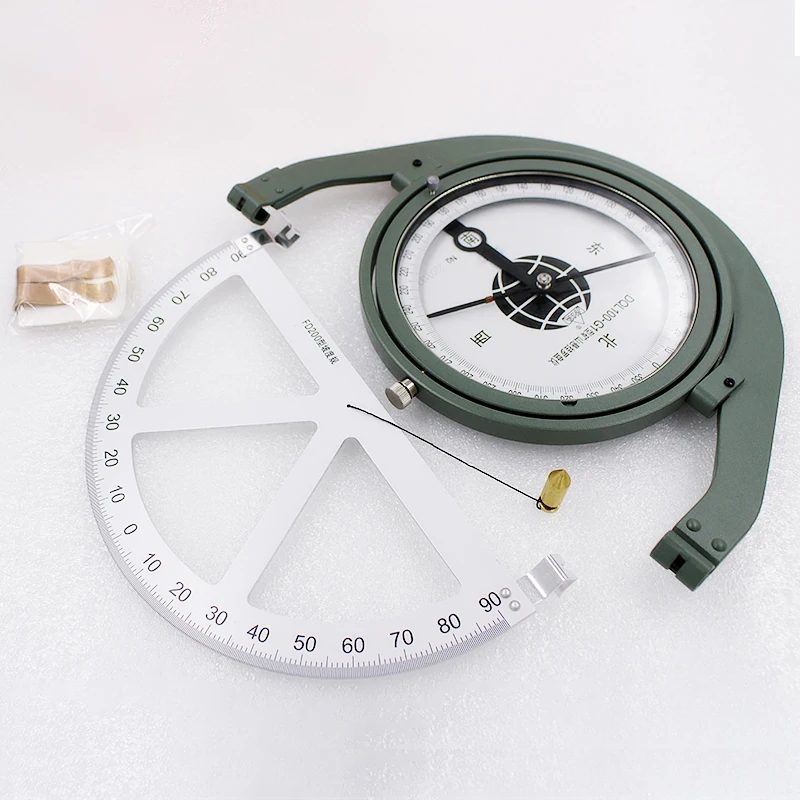 DQL100-G1 Suspended Mining Compass Plastic Gradiometer Antimagnetic Mine Hanging Compass With Tilt Gauge