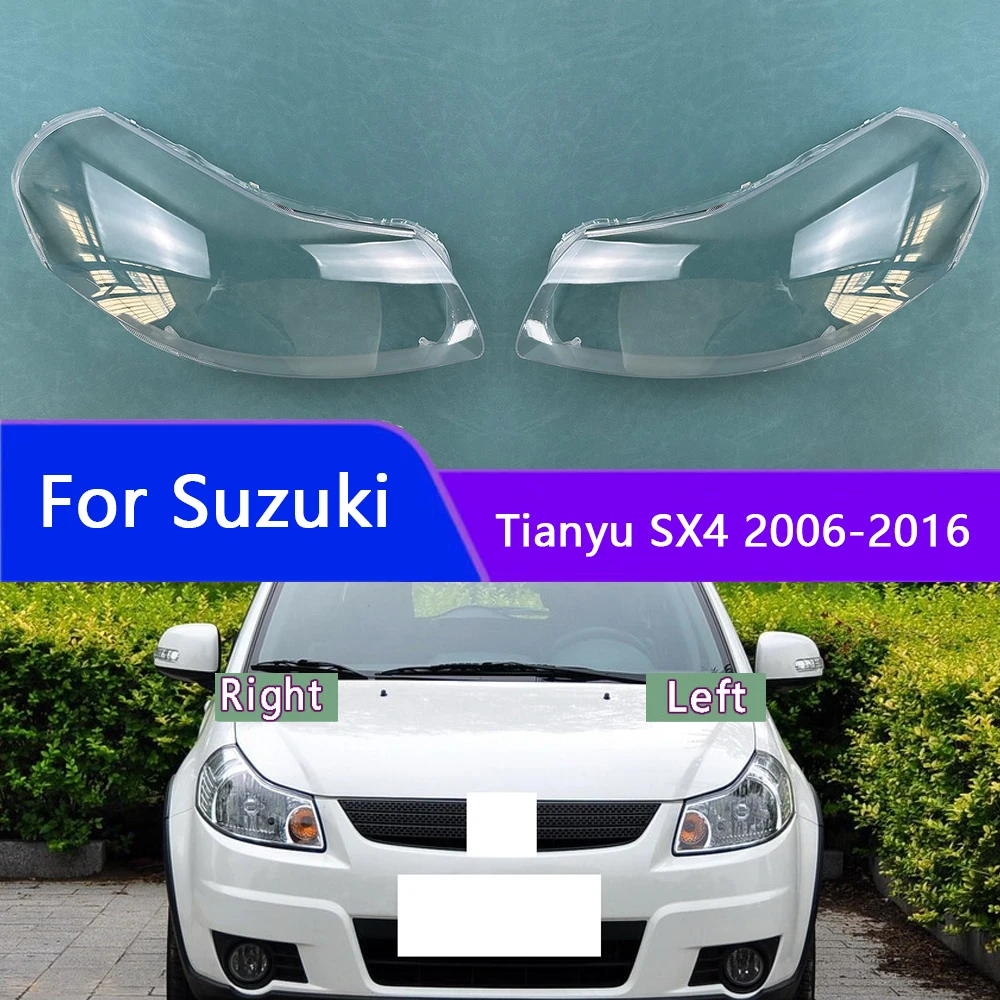 

For Suzuki Tianyu SX4 2006-2016 Headlamp Cover Shade Headlight Transparent Lens Lamp Shell Masks Plexiglass Replace Original Lam