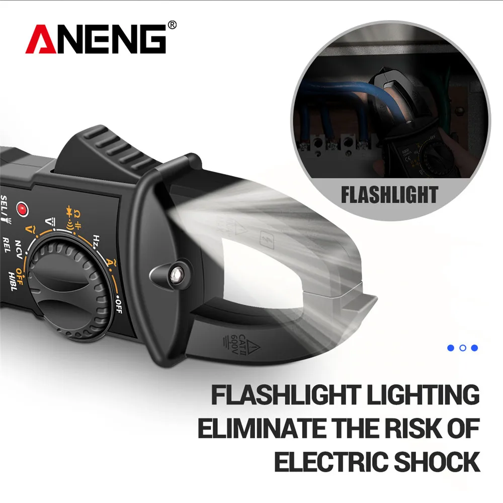 ANENG ST180 multimeter miernik elektryczny cęgowy multimetr mierniki napięcia clamp meter amperomierz cęgowy instrumenty elektryczne multimeter