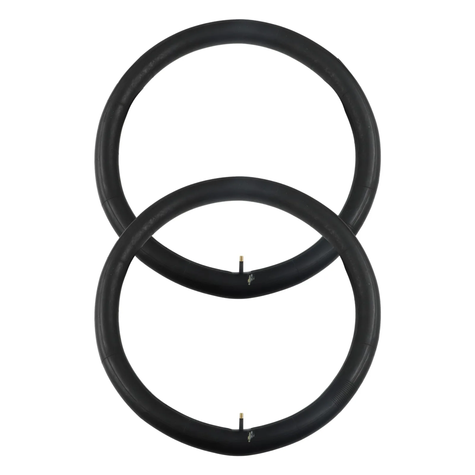 2pcs 24x3 0 Inner Tubes for Fat and Mountain Bikes Puncture Resistant Design for Reliable Performance on Challenging Trails