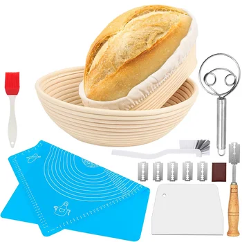 Natural Rattan Bread Proofing Basket 1