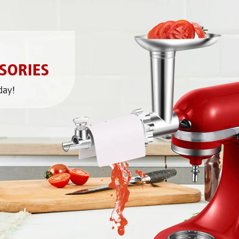 Para accesorios Kitchenaid Colador de frutas y verduras tomate, mermelada, exprimidor