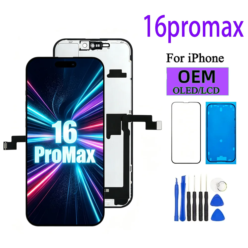 a3296-a3084-soft-oledディスプレイ-iphone-16promax用-lcdディスプレイ-タッチスクリーン-デジタイザーアセンブリ-16-promax-lcd交換部品