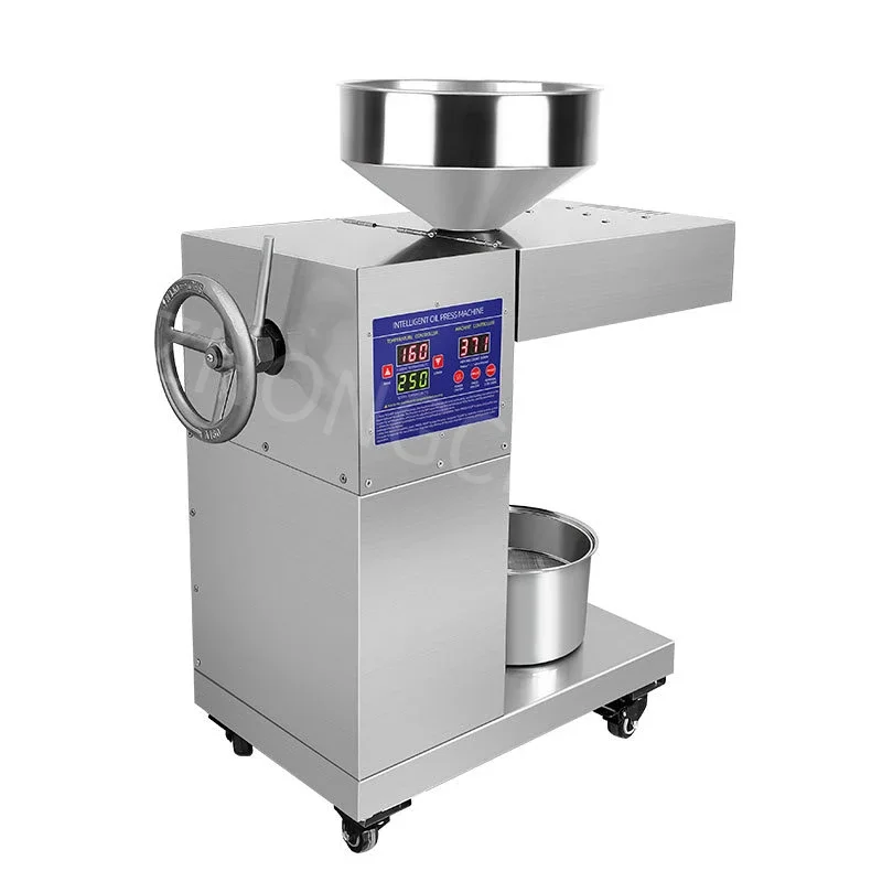 Commercial oil press digital temperature control oil press 2520W power, pressing 20KG per hour 220v
