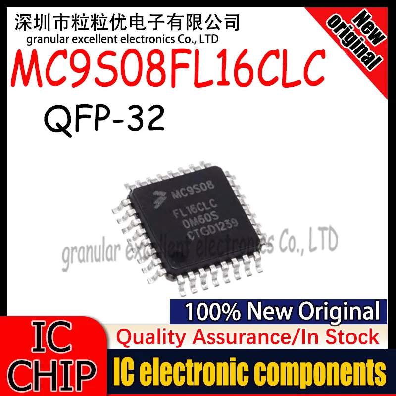 

(10-100piece)100% New Original MC9S08FL16CLC MC9S08 FL16CLC QFP-32 In Stock IC Chip