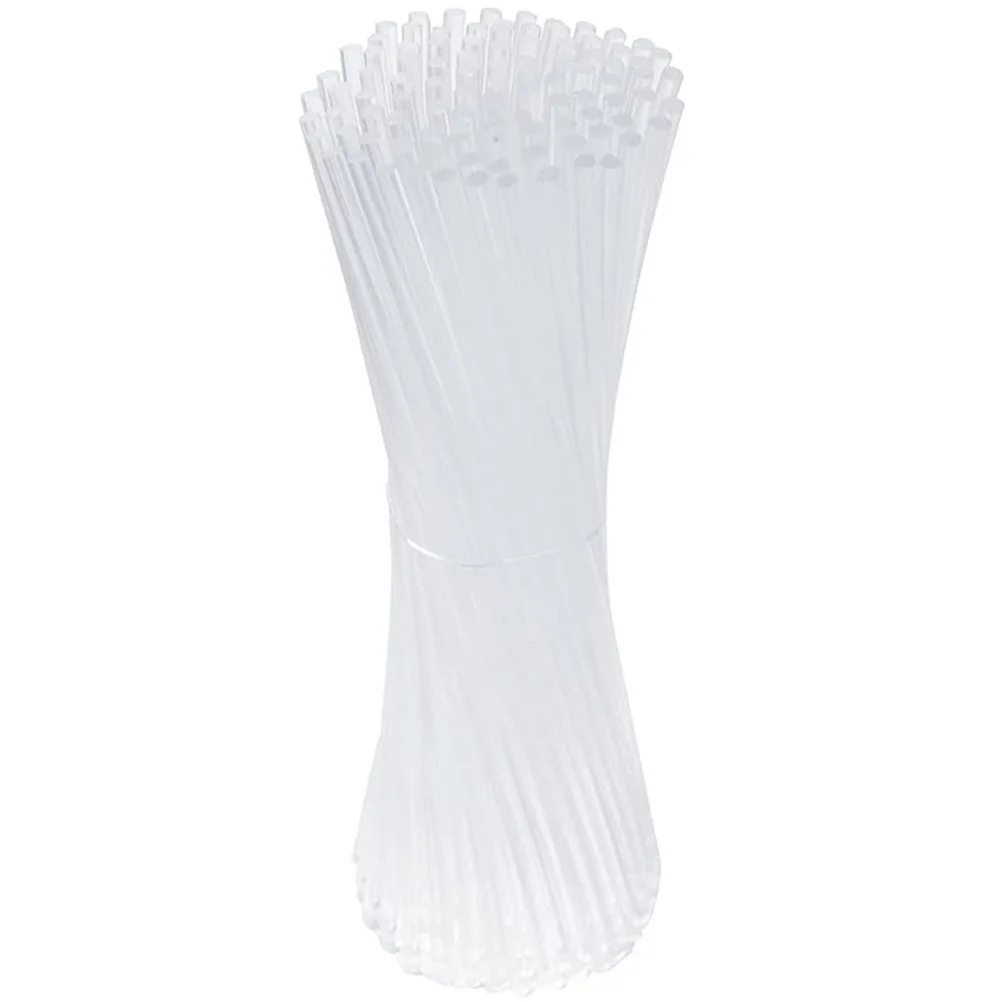 100 قطعة قضبان أكريليك قابلة لإعادة الاستخدام مصاصة شفافة عصا يدوية لأعياد الميلاد ومناسبات عطلة عيد الميلاد عصا أكريليك عصي علاج المصاصة #3