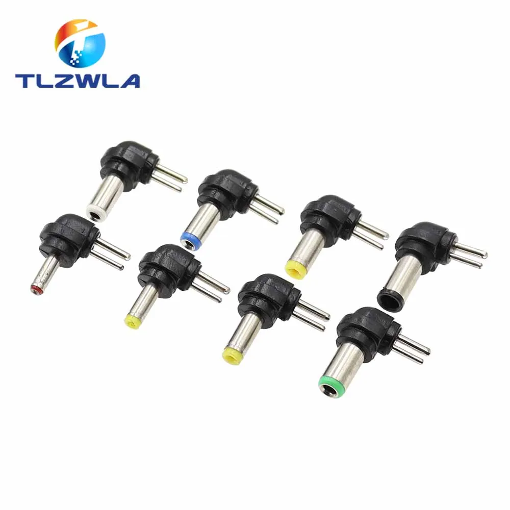 8 szt. Uniwersalne dla notebooków Laptop AC Adapter zasilacza do ładowarki końcówki łącze typu Jack dla wtyczka ładowania dla tablety PC — zdjęcie 4