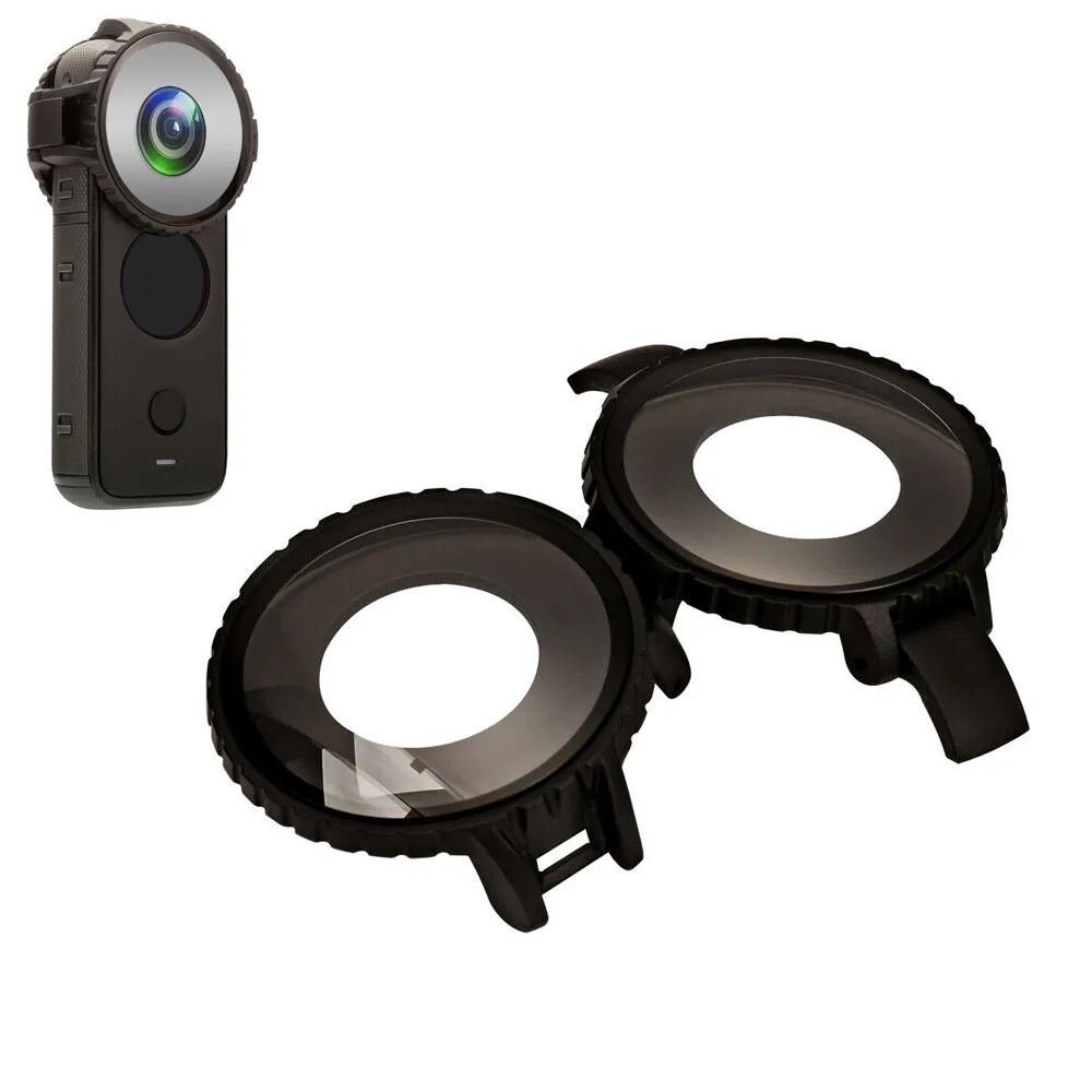 

Premium Dual Lens Guards Protection Screen Cap Cover for Insta360 One X2 Camera