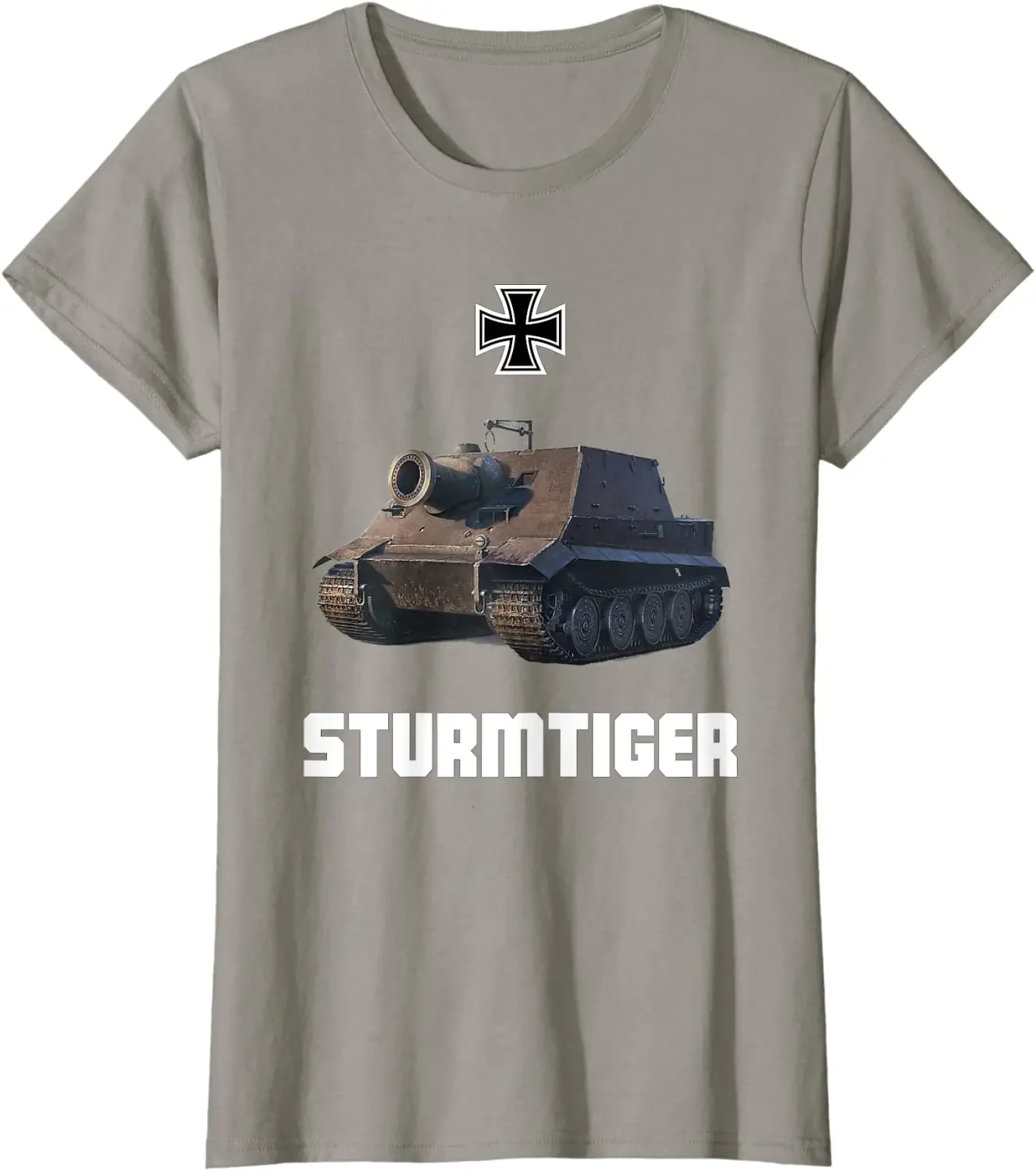 تي شيرت Sturmtiger German Heavy Tank من الحرب العالمية الثانية Thunderstorms Tiger Panzer. الصيف القطن قصير الأكمام س الرقبة رجل تي شيرت جديد S-3XL