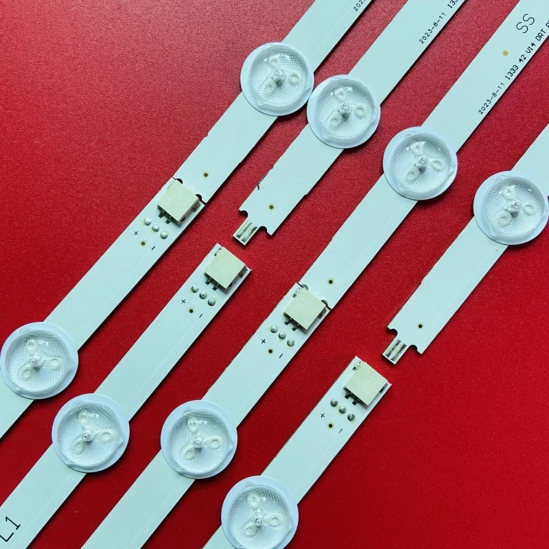 

8 PCS New LED Backlight Strip For P hilips TV 42PFH5609/88 42PFT5609/60 42PFT6309/60 6916L-1455A 42" V14 DRT REV0.0 1 L1 R1