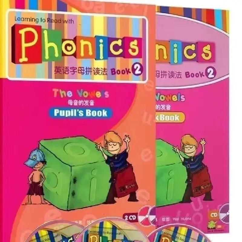Pre-school Transition English Alphabet Reading Method Level 123 Workbook