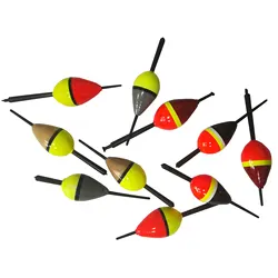 FREE FISHER 10pcs Collection Fishing Floats,Cork Buoy,Lightweight Paulownia Wood Floats,2g Buoyancy 8cm Stick Fishing Bobbers