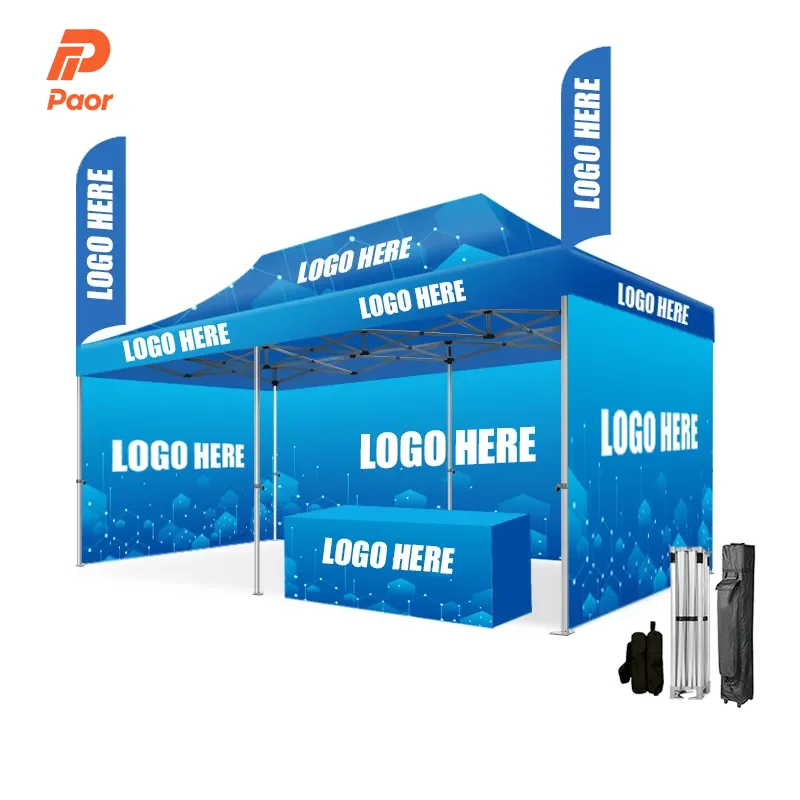 Custom Printing 13x26ft Advertising Tent Gazebos Shade