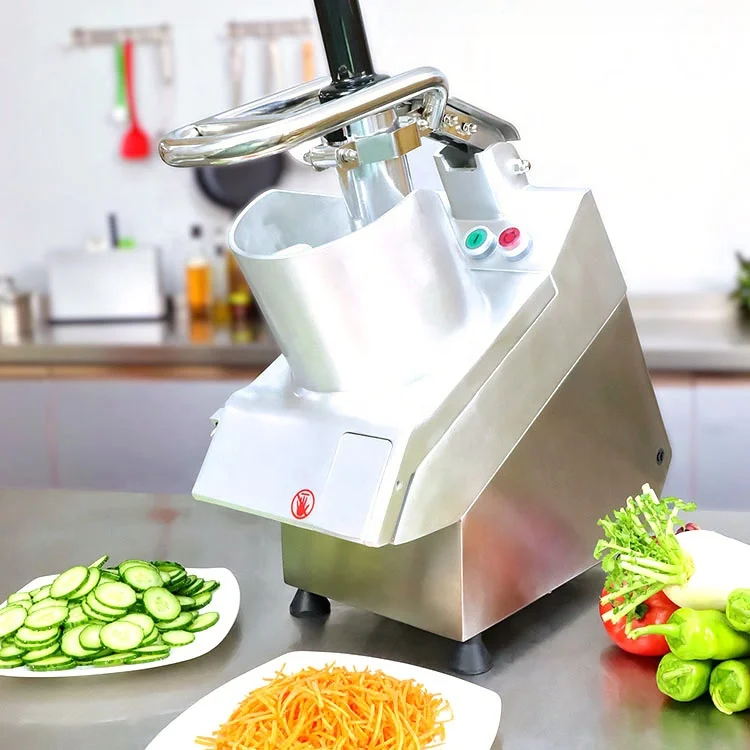 Hot Selling Fruit Vegetable Cutter Slicer Shredder Dicer Tomato Onion Potato Cucumber Carrot Vegetable Cutting Machine