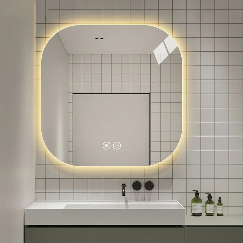 Bathroom Light Led Mirror Dress Women Hanging Hotel Decorative Jumpsuit Mirror Bathroom Magnifying Espelho Com Led Smart Mirror