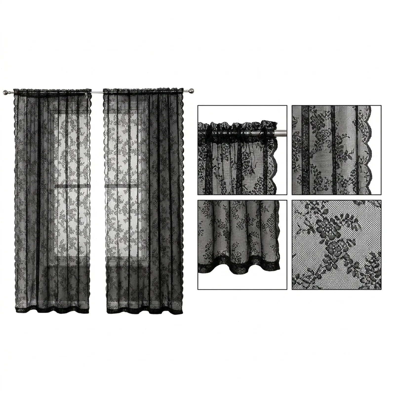 Curtains Crafted from Polyester Material Offering Elegant Design Suitable for Various Applications in Your Space