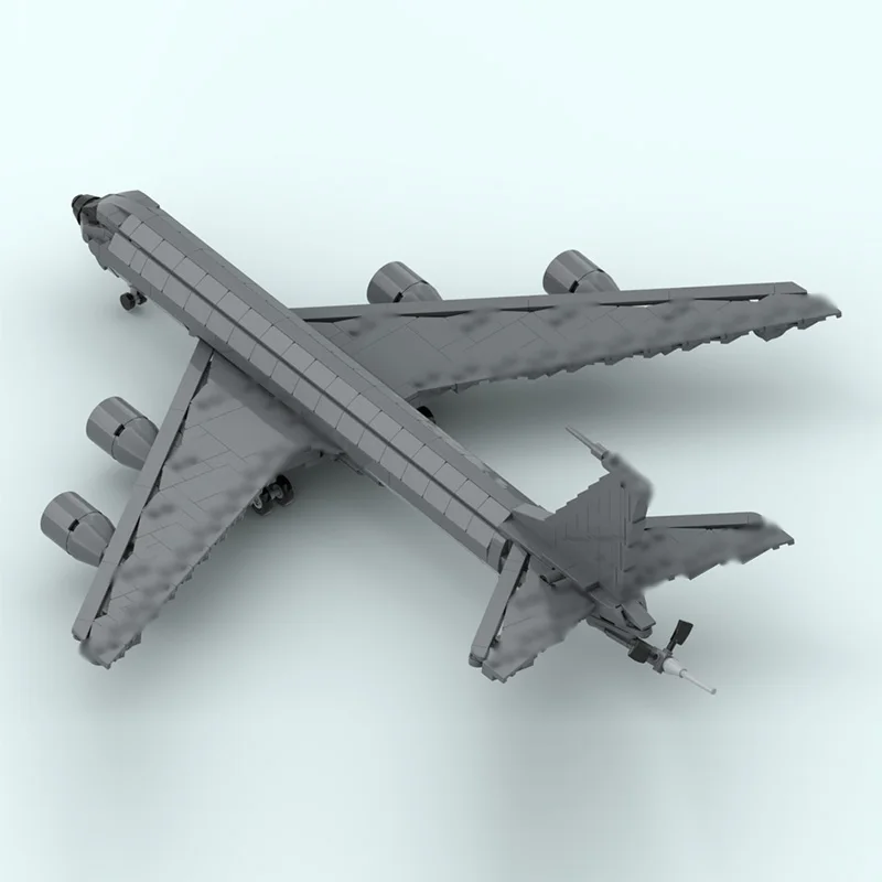 KC-135 Stratotanker Model MOC Building Bricks War Equipment Modular Technology Gifts Holiday Assemble Children Toys Suit