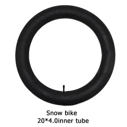 20x4 Inch Mountain Bike Inner Tube Wided Rubber Spare Tube With AV-Schrader Valve Snowmobiles Tyre For E-Bike Fat Beach Bikes