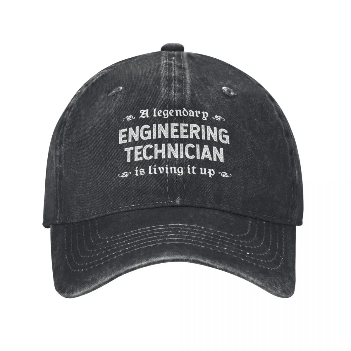 A Legendary Engineering Technician Is Living It Up Baseball Cap Trucker Cap Luxury Brand Sun Hat For Children For Women Men's