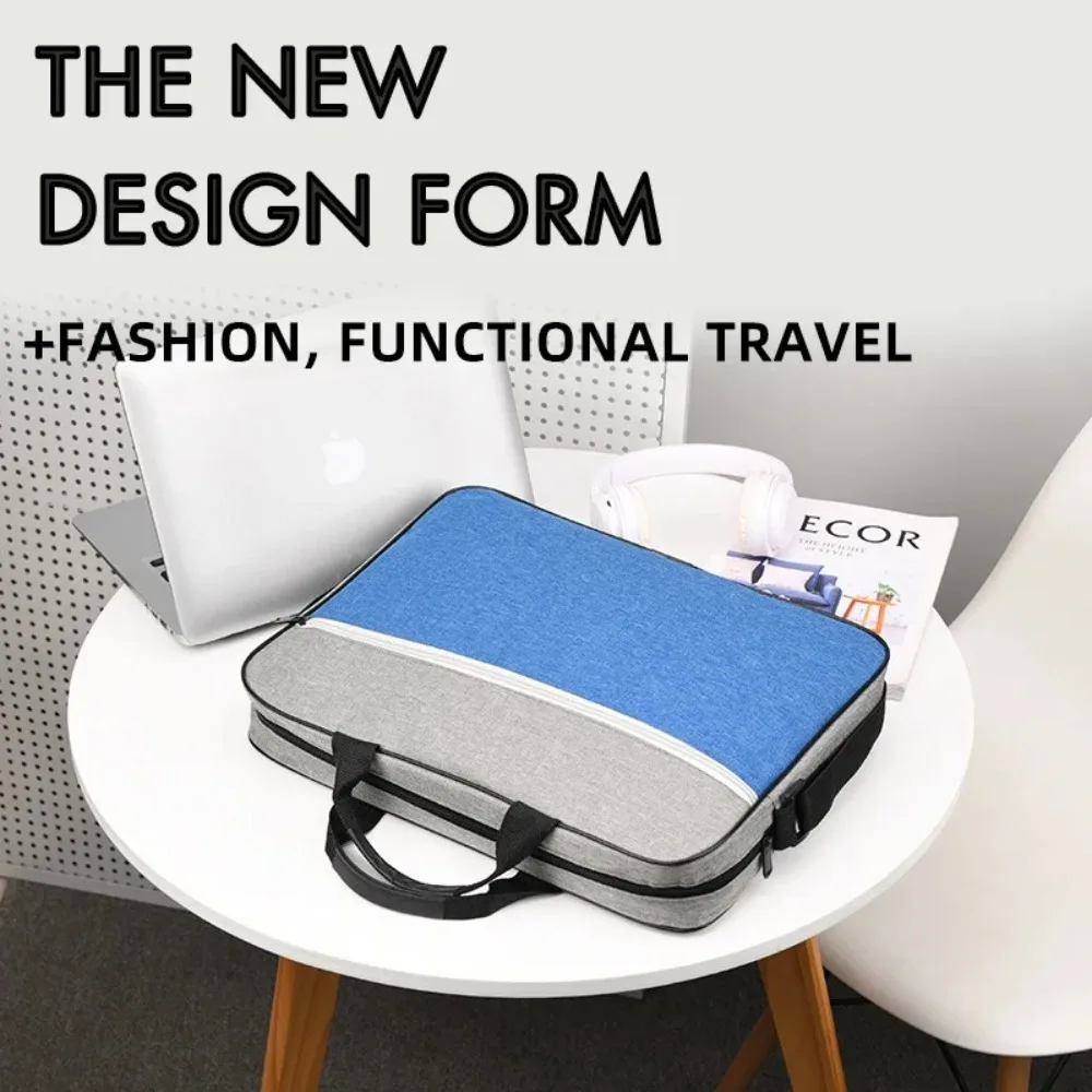 Gifts Large Capacity Laptop Bag Shoulder Handbag Shockproof Computer Bag Portable Briefcase Laptop Case