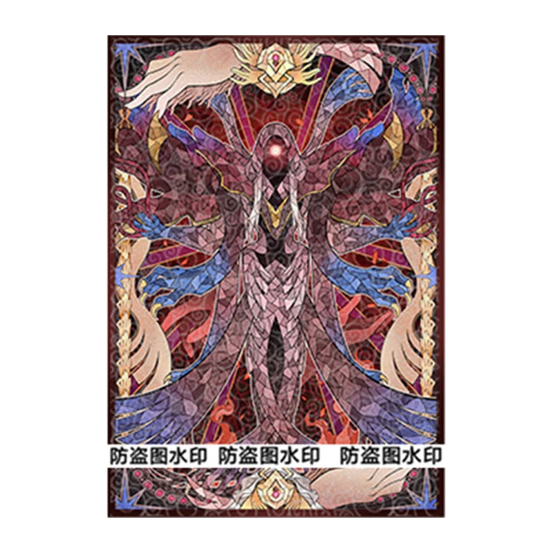 63X90 مللي متر 50 قطعة/المجموعة لتقوم بها بنفسك ذاتية الصنع يو غي أوه! غطاء حماية لبطاقة Lunalight Ygo Killer Melody Card، ألعاب هدايا لبطاقات الرسوم المتحركة