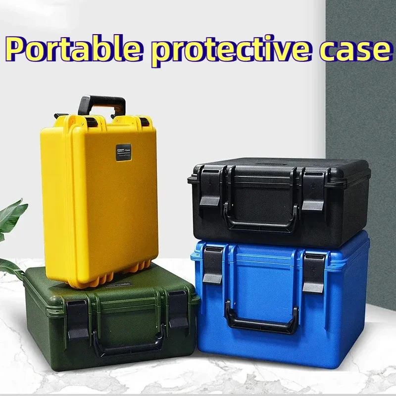 Portable Protective Case Safe Tool Case Professional Tool Box Multifunctional Hard Toolbox Waterproof Electrician Accessories