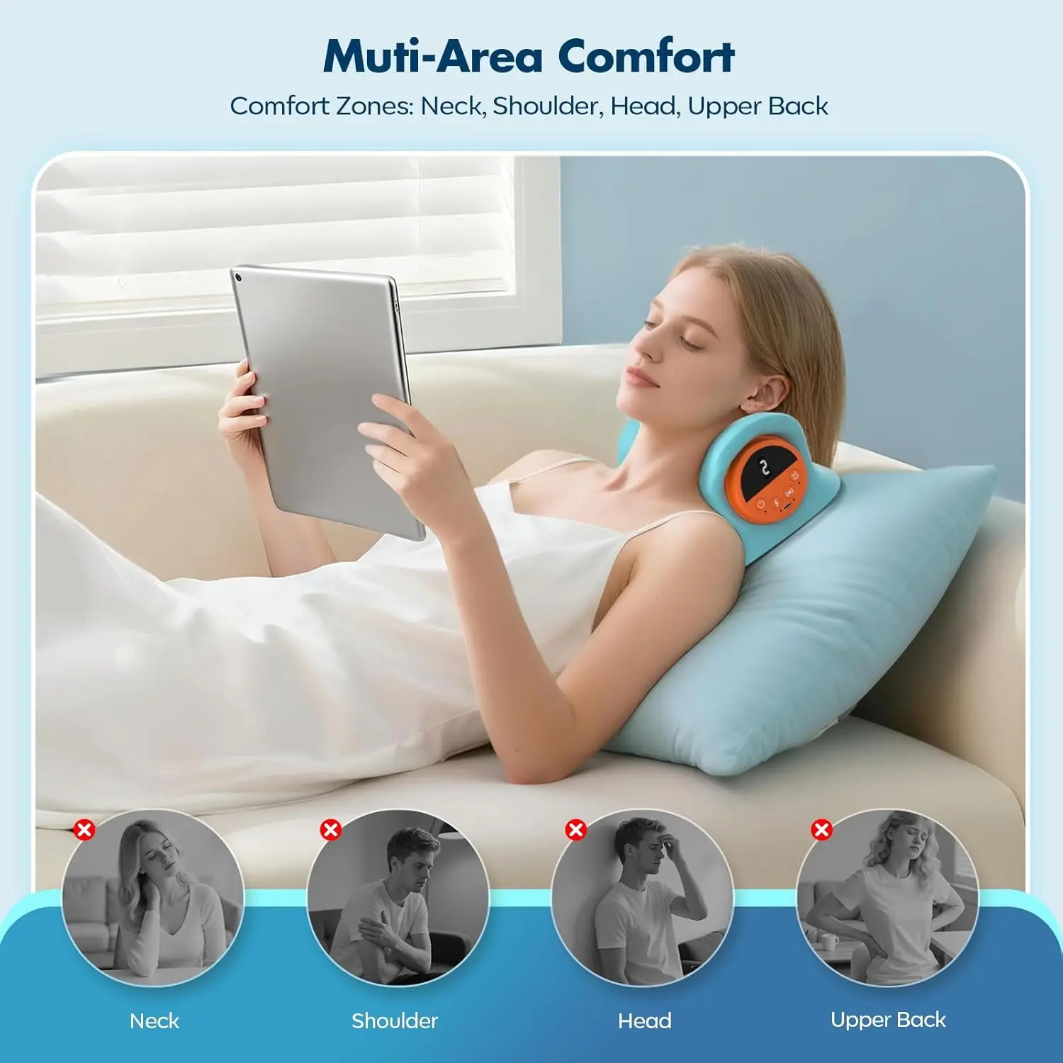 4-in-1 Neck & Shoulder Massage - Home Office Alternative avaliação e preço