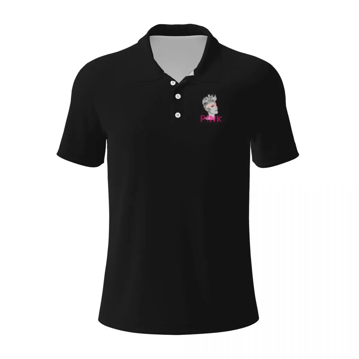 Carnival Tour Pnk Pink P Nk Table 2 Polo Shirts for Men Casual Solid Color Mens Polos Brand Versatile Clothing