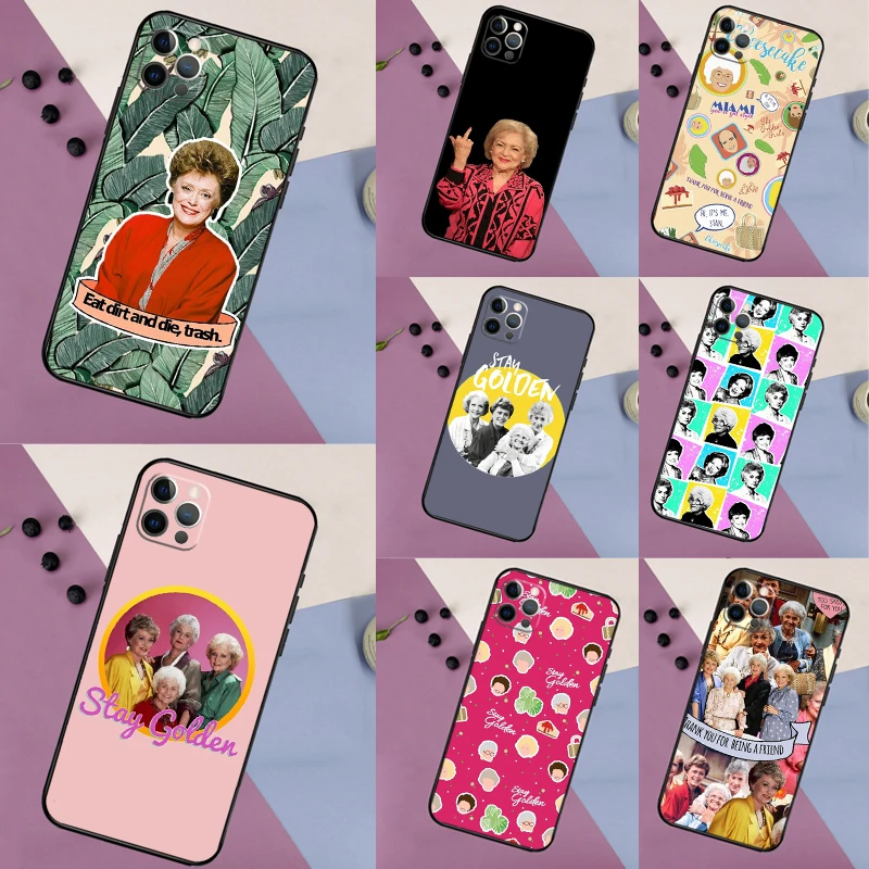 Custodia Golden Girls per Samsung Galaxy S25 Ultra S21 S22 S23 S24 Ultra S9 S10 Plus S20 FE S25 FE Cover posteriore