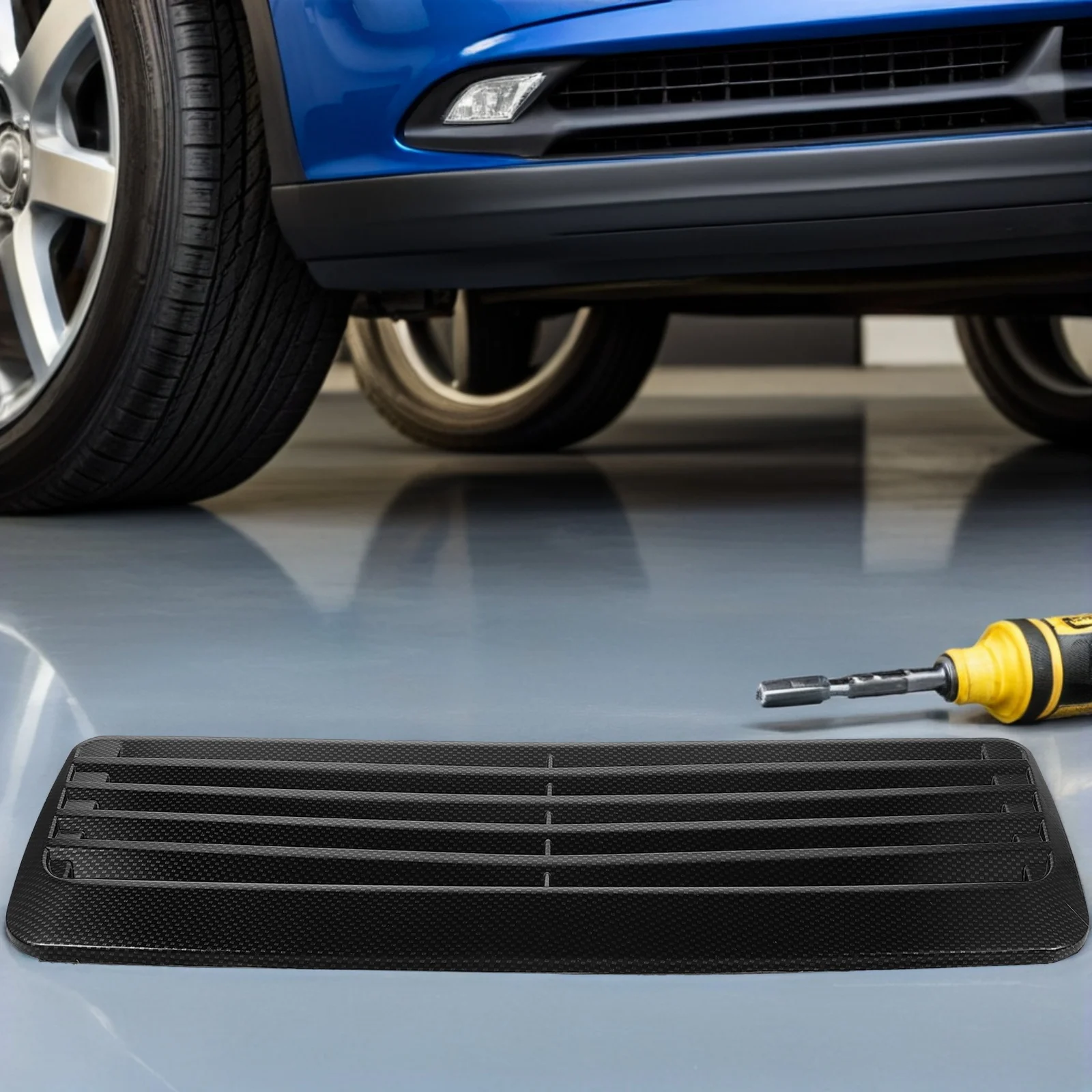 

Car Engine Hood Vents Decoration Enhanced Cooling Aerodynamic Design Universal Fit For Vehicle Hood Vent Modification Air