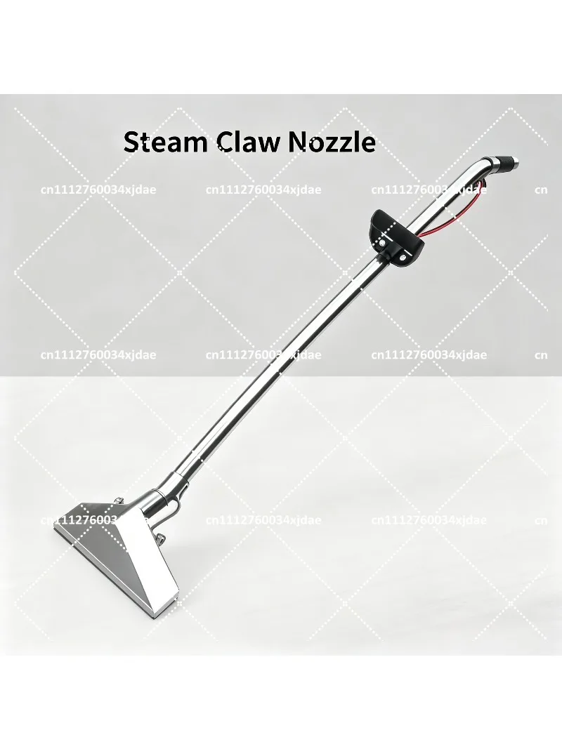 Stainless Steel Carpet Suction Head with Steam Spray – All-in-One Vacuum Cleaner Attachment for Integrated Cleaning Machines
