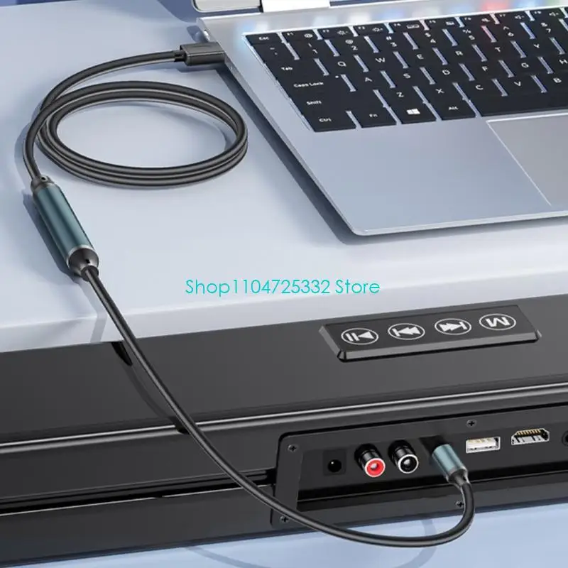P5EA 24BIT USB الألياف الرقمية الكابل التناظرية بصوت التناظرية SPDIF محول الصوت الرقمي