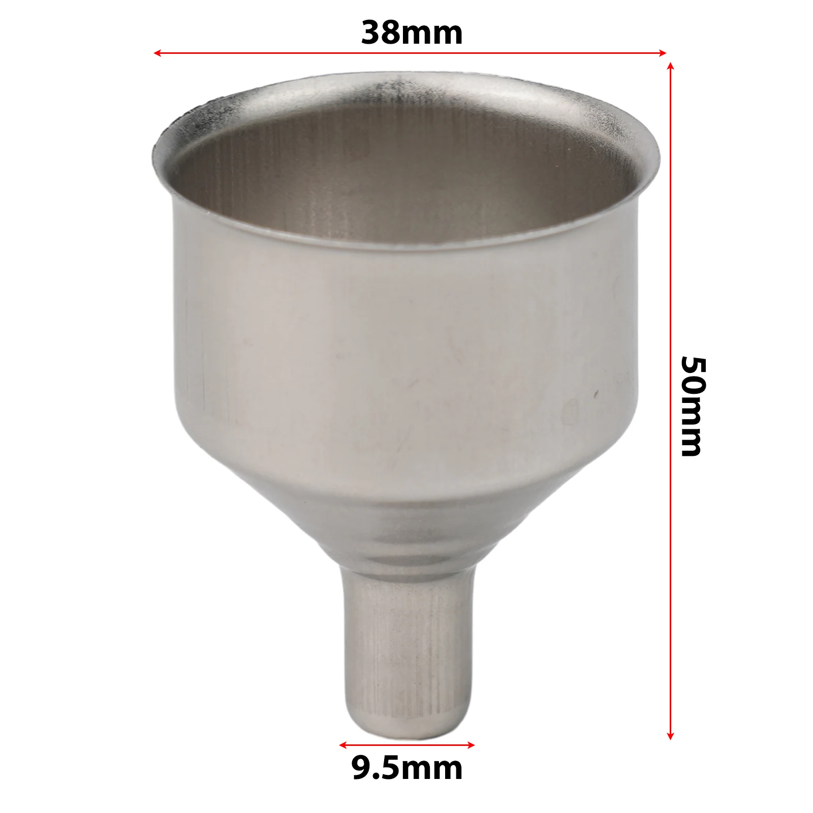 Functional High Quality Funnel Hopper Kitchen Longevity Oil Pocket Smooth Stainless Steel Convenient Exquisite