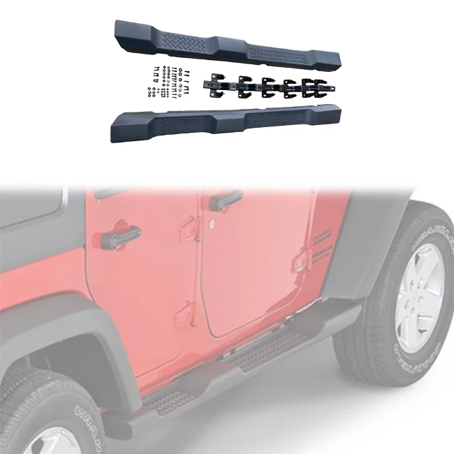 4x4 Car Offroad Accessories Running Board Car Side Step 4 Door for Jeep Wrangler JK 2007-2017
