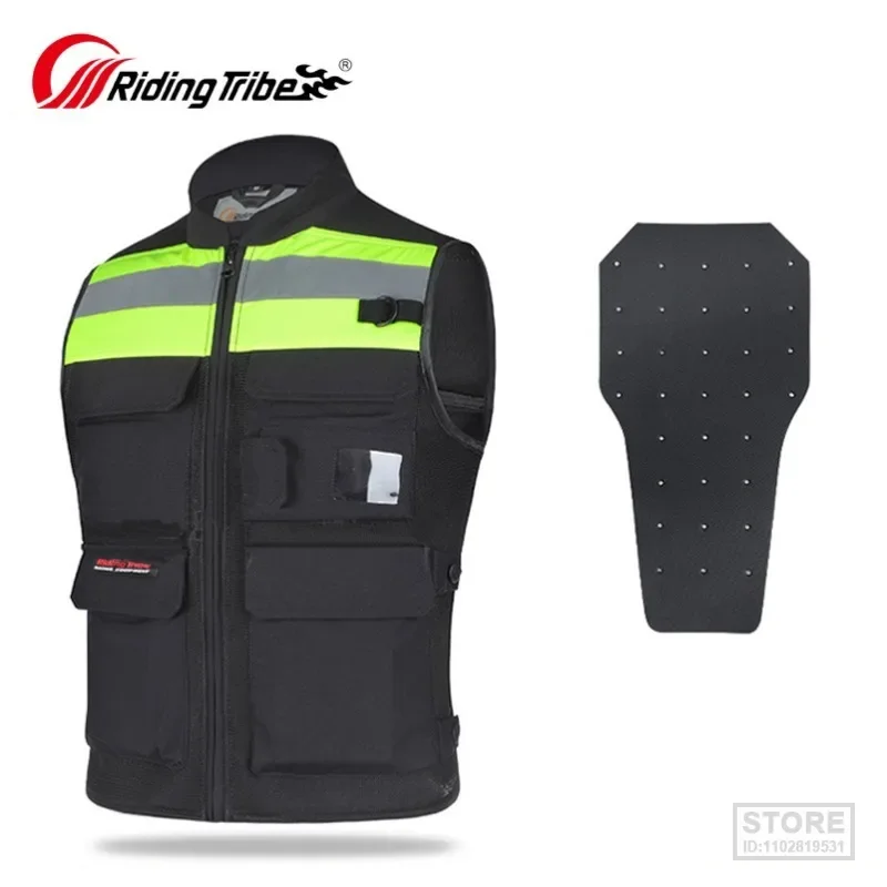 Riding Triber Motorcycle Reflective Vest Motorbike Racing Non-sleeve Touring Clothes Motocross High Visibility Jackets Waistcoat