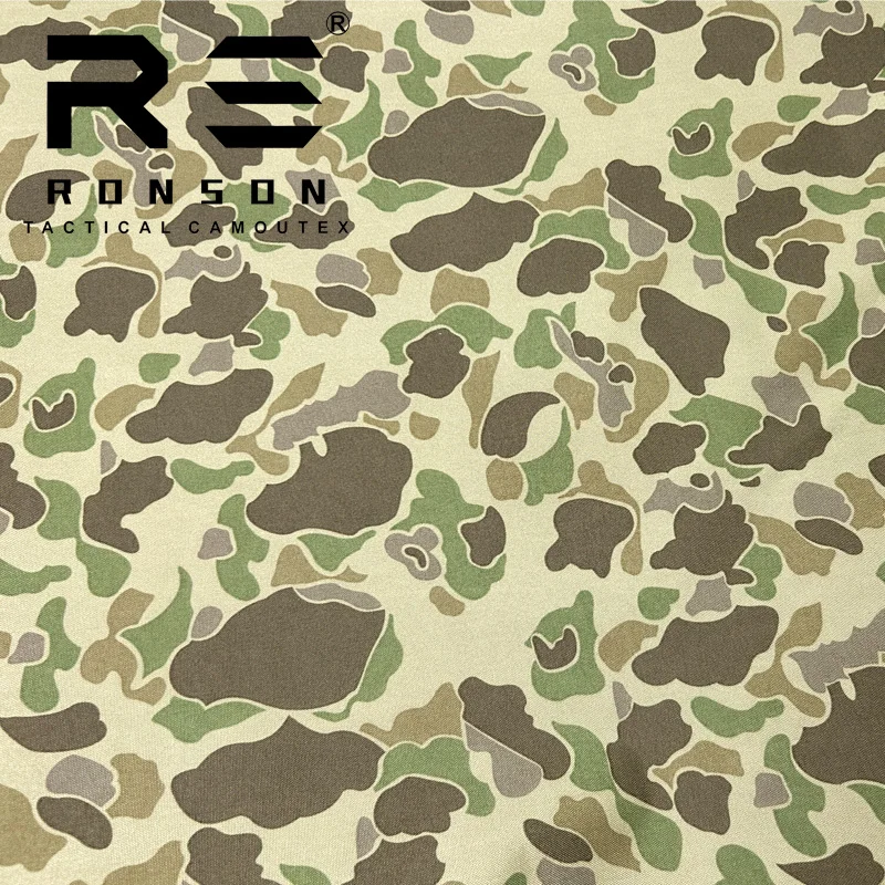 500D Nylon Oxford Duck Hunter Camouflage Tactical Fabric for Bag Vest - Hot Sale in Stock