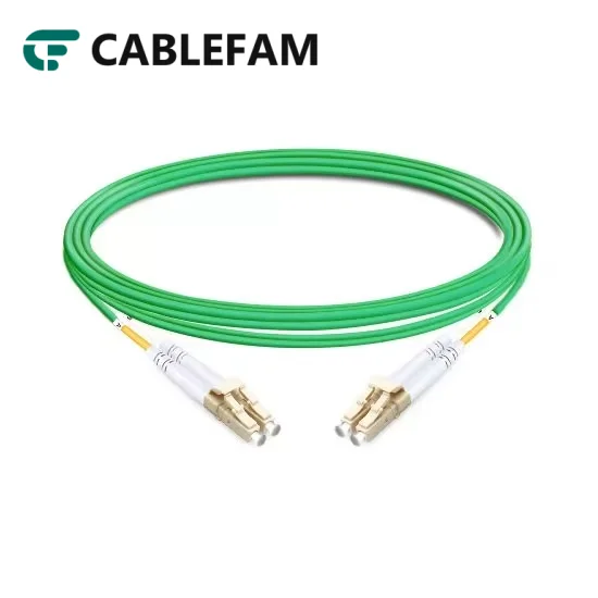 OM5 LC UPC to LC UPC Duplex Multimode 2.0mm LSZH Fiber Patch Cord