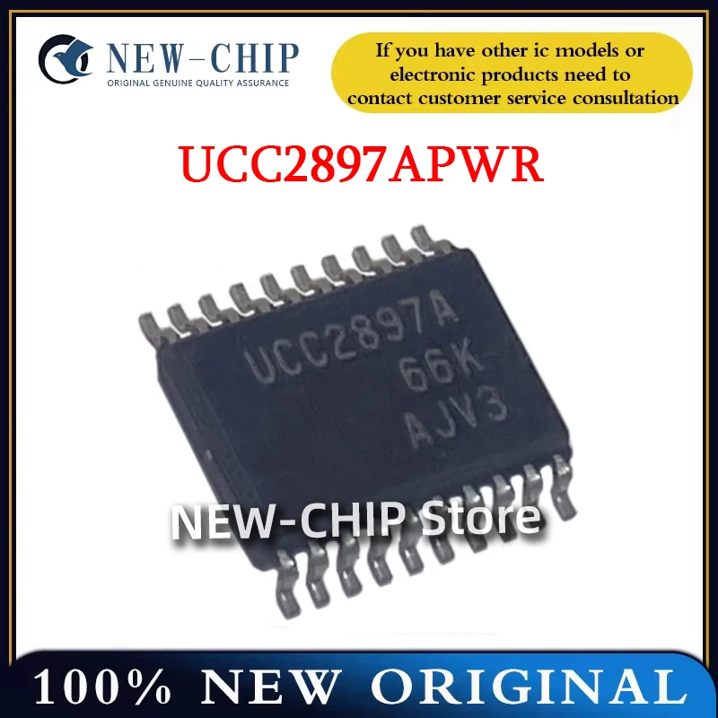 5PCS-100PCS/LOT  UCC2897APWR Screen printing  UCC2897A  TSSOP-20  Switcher chip  New original