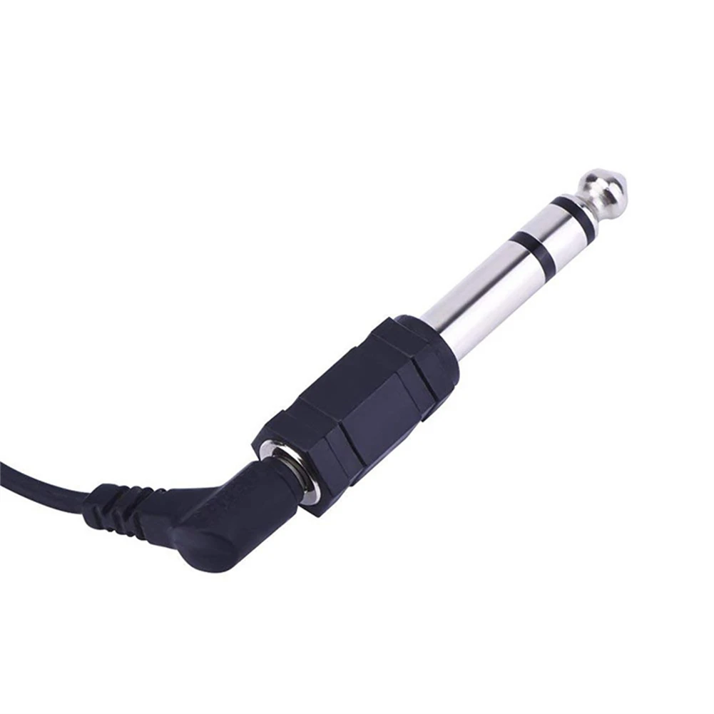 3.5mm Female To 6.35mm Male Stereo Headphone Audio Adaptor Microphone Connector Nickel Plated Audio Transfer Accessories