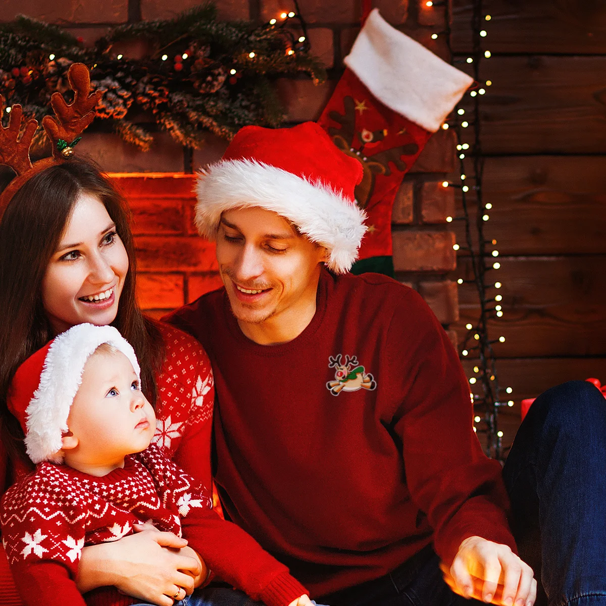 

10Pcs Christmas Patches Embroidered Clothing Patch Vibrant Color Festive Applique for Jacket Hat Bag Customization